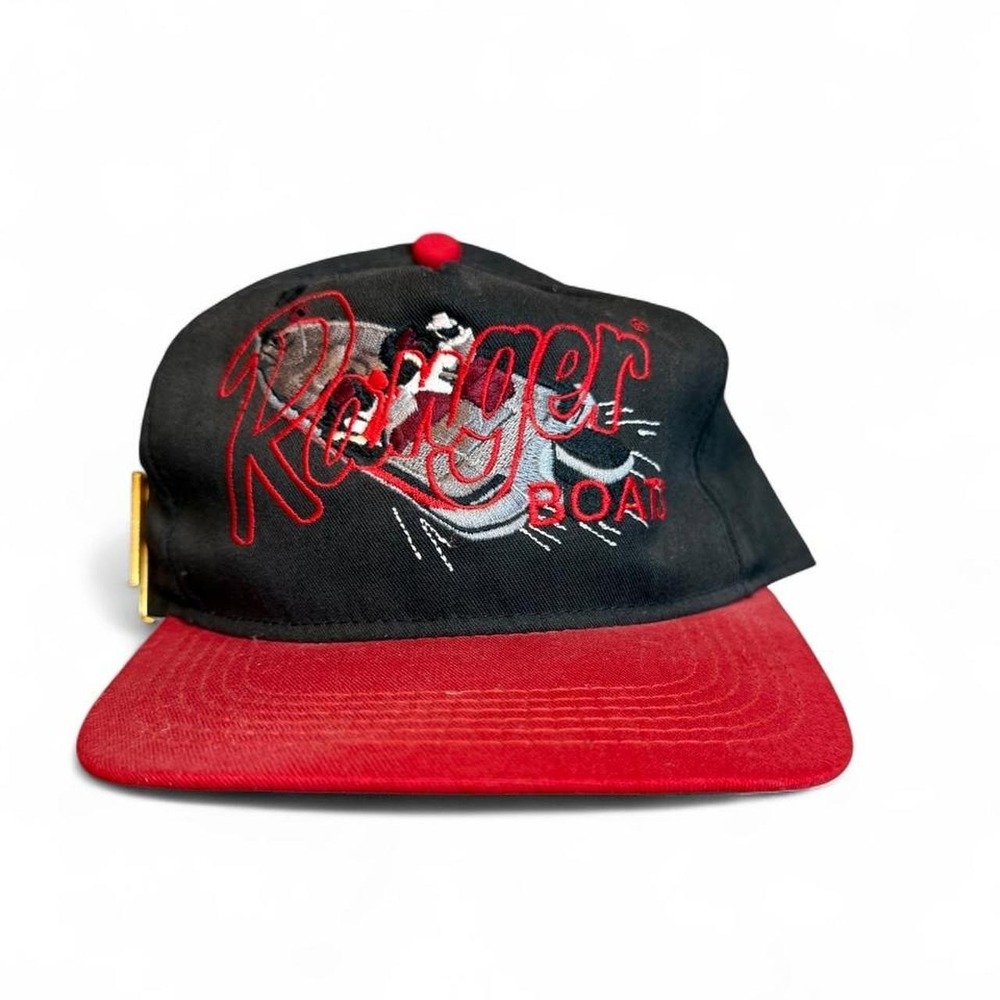 Vintage Ranger Boats Hat Cap Drawstring back K-Products USA Wrap Graphic